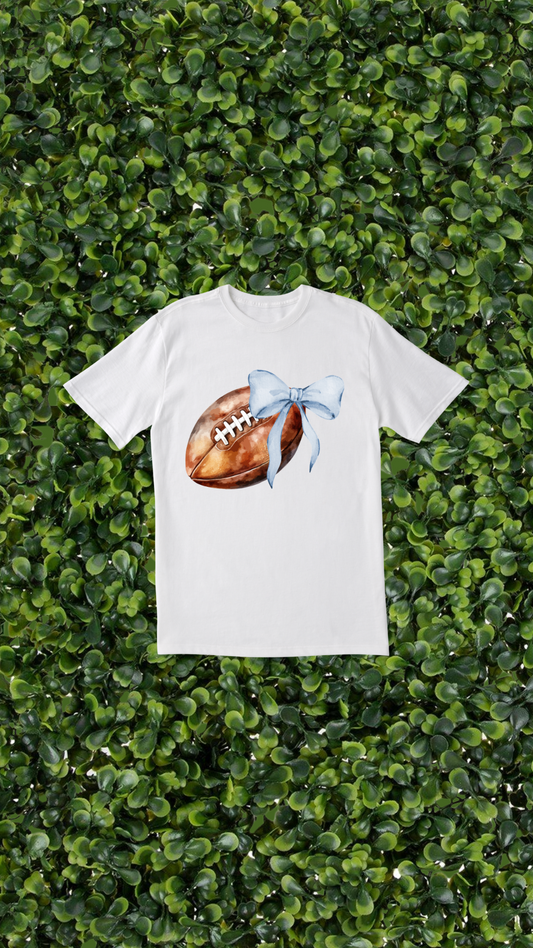 Football Bow Tee