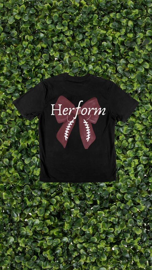 Herform Game Day Bow Tee